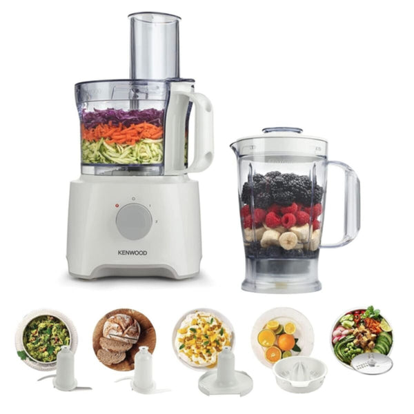 KENWOOD | MultiPro Compact Food Processor 800W White | FDP303WH