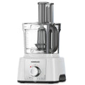 KENWOOD | Multifunctional Food Processor With 2 Stainless Steel Disks, Blender, Grinder Mill, Whisk, Dough Maker 1000W White | FDP65.400WH