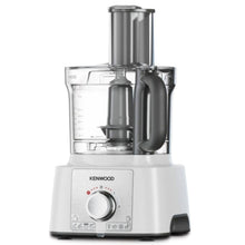 KENWOOD | Multifunctional Food Processor With 2 Stainless Steel Disks, Blender, Grinder Mill, Whisk, Dough Maker 1000W White | FDP65.400WH