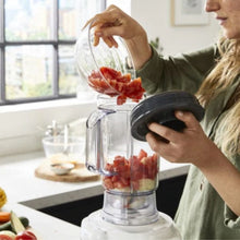 KENWOOD | Multifunctional Food Processor With 2 Stainless Steel Disks, Blender, Grinder Mill, Whisk, Dough Maker 1000W White | FDP65.400WH