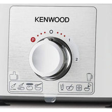 KENWOOD | Multifunctional Food Processor With 3 Stainless Steel Disks, Blender, Juicer Extractor, Grinder Mill, Whisk, Dough Maker, Citrus Juicer 1000W White | FDP65.750WH