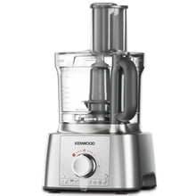 KENWOOD | Food Processor 1000W Multi-Functional With 3 Stainless Steel Disks, Blender, Grinder Mill, Juicer Extractror, Whisk, Dough Maker, Citrus Juicer, Express Serve/Salad Maker Silver | FDP65.880SI