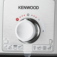 KENWOOD | Food Processor 1000W Multi-Functional With 3 Stainless Steel Disks, Blender, Grinder Mill, Juicer Extractror, Whisk, Dough Maker, Citrus Juicer, Express Serve/Salad Maker Silver | FDP65.880SI