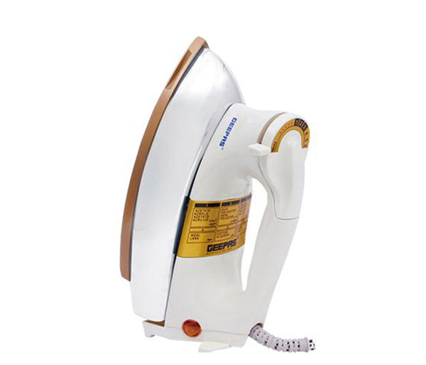 GEEPAS | Dry Iron with Non-Stick Teflon Coated Plate | GDI2771