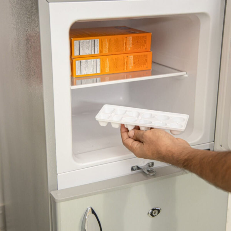 GEEPAS | 180L Direct Cool Double Door Refrigerator | GRF1856WPN