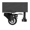NETCON | 12U Floor Mount 600W x 800D Cabinet, Front Glass & 2 Rear Erforated Dual Door, 2 Way Fan | NTF12U60802F