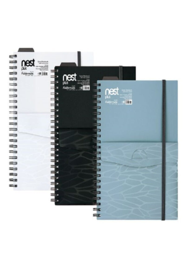FOLDERMATE | 1 Subject Notebook A5 80 Sheet BX=12 RegCol NP | FE-4175-ASS