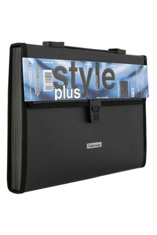 FOLDERMATE | Style Plus Expanding File Black | FE-136-BK