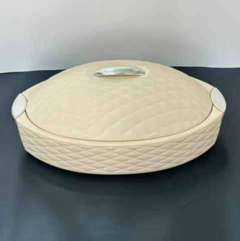 GENERIC | Food  Warmer New Beige Silver Small | HP1072S-BES