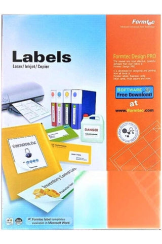 FORMTEC | Label 1000/105x57 Pkt=100 Sheet | FT-GS-1010