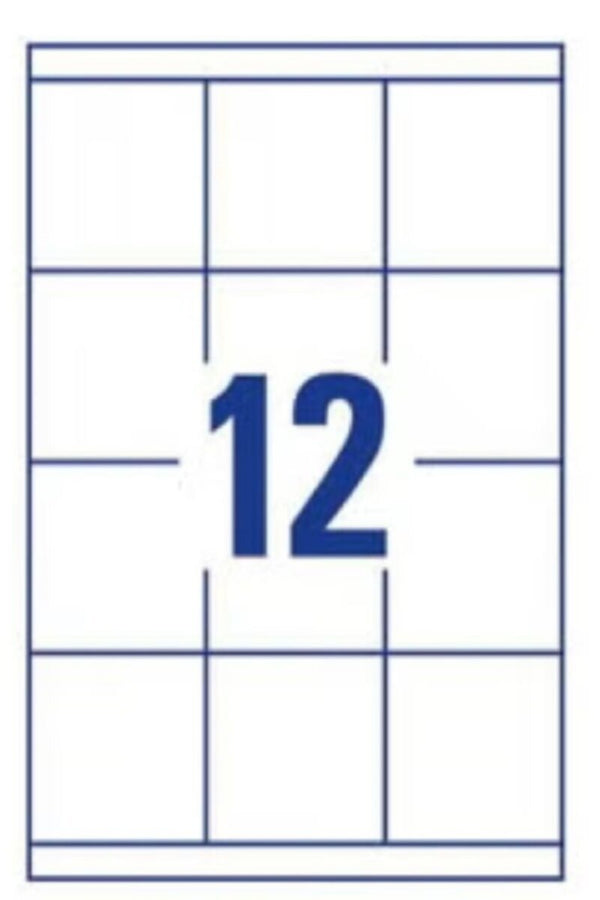 FORMTEC | Label 1200/70x67.7 mm Pkt=100 Sheet | FT-GS-1012