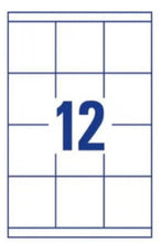 FORMTEC | Label 1200/70x67.7 mm Pkt=100 Sheet | FT-GS-1012