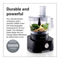 HAMILTON | Beach 11-in-1 Food Processor 1,000W - Black | FP1012-ME