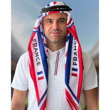 France | Football fan head gear Arabic Style - Ghutra and Egal setÂ |Â OneÂ size