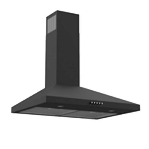 FERRE | 60cm Chimney Hood Black | FRH-DP60MB30P