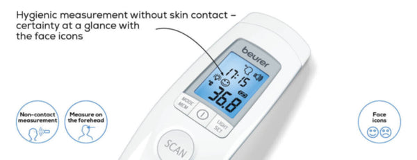 BEURER | Non-Contact Digital Clinical Thermometer | FT 90