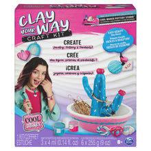 COOL MAKER | Clay Your Way Pottery Craft Kit with 6 Air Dry Clay Discs| IBD106TOY02666