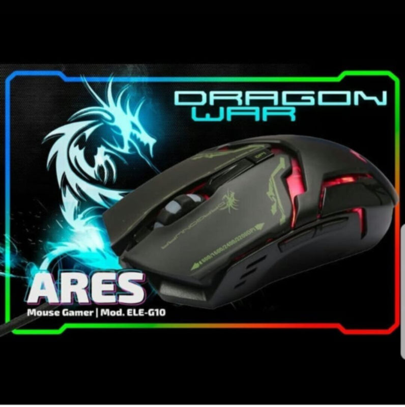 DRAGONWAR | Gaming Mouse Ares 3200 DPI Black | G10