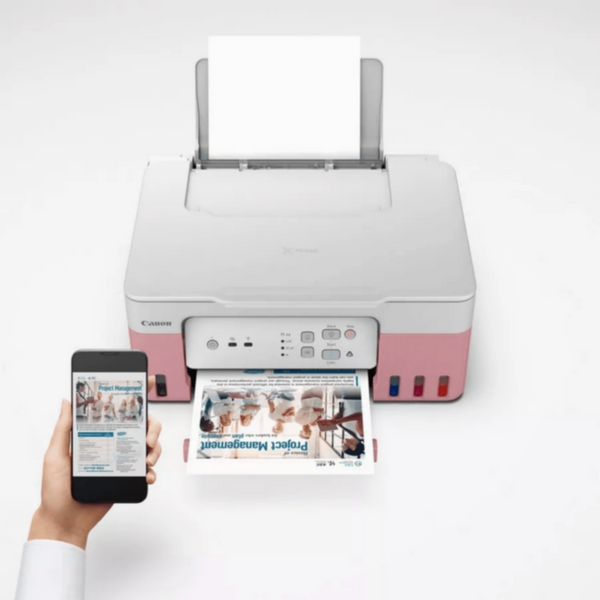 CANON | Pixma Wireless Colour 3-in-1 Refillable MegaTank Printer Pink | G3430