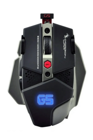 DRAGONWAR | Gaming Mouse Warlord 4000 DPI with Macro Black | G5