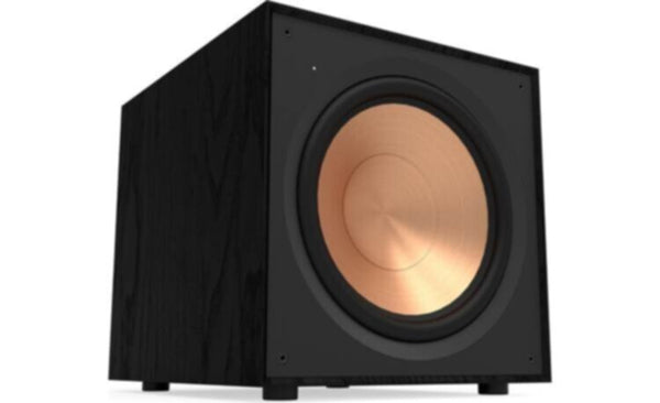 KLIPSCH | 12" Subwoofer Single Black Textured Wood Grain Vinyl | R-121SW