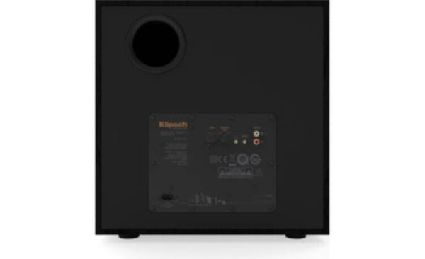 KLIPSCH | 12" Subwoofer Single Black Textured Wood Grain Vinyl | R-121SW