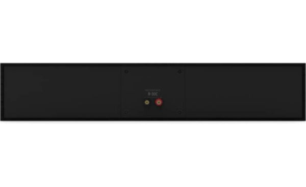 KLIPSCH | Center Channel Speaker Single Black Textured Wood Grain Vinyl | R-30C