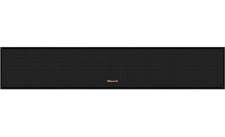 KLIPSCH | Center Channel Speaker Single Black Textured Wood Grain Vinyl | R-30C