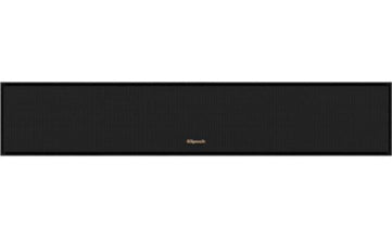 KLIPSCH | Center Channel Speaker Single Black Textured Wood Grain Vinyl | R-30C