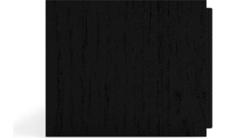 KLIPSCH | Center Channel Speaker Single Black Textured Wood Grain Vinyl | R-30C