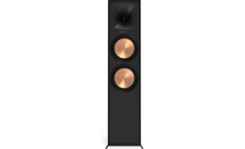 KLIPSCH | Floorstanding Speaker Pair Black Textured Wood Grain Vinyl | R-800F
