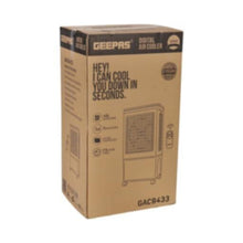 GEEPAS | Digital Air Cooler 45L 150W with Remote AC 220-240V 50/60Hz | GAC9433