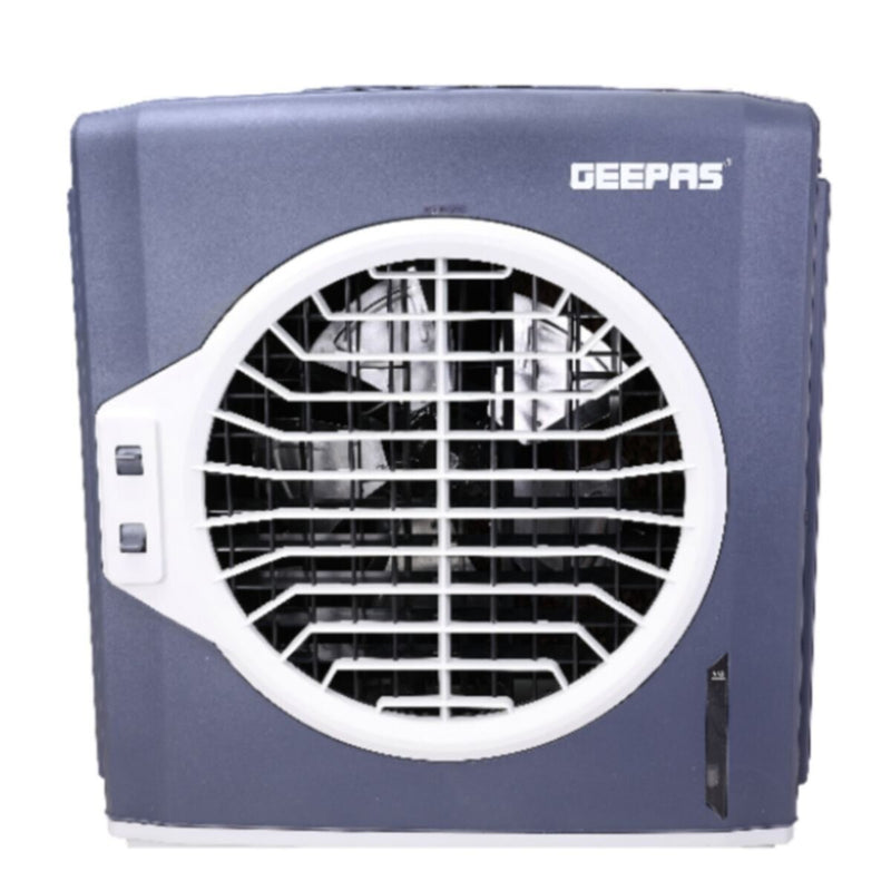 GEEPAS | Air Cooler 73L 200W Honey Comb White-Aqua | GAC9602