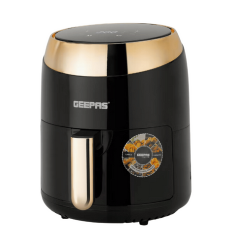 GEEPAS | Digital Air Fryer With 3.5L Capacity, 1400W Black | GAF37501