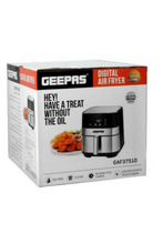 GEEPAS | Air Fryer 5Ltr 1700W Black | GAF37510