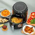 GEEPAS | Digital Air Fryer With 3.5L Capacity, 1500W Black | GAF37512