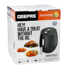 GEEPAS | Air Fryer With 4.2L Capacity & 30 Mins Timer 1500W | GAF37517