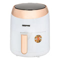 GEEPAS | Digital Air Fryer With 3.5L Capacity, 1400W White | GAF37522