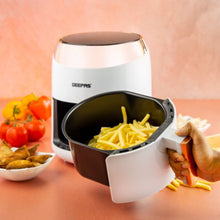 GEEPAS | Digital Air Fryer With 3.5L Capacity, 1400W White | GAF37522