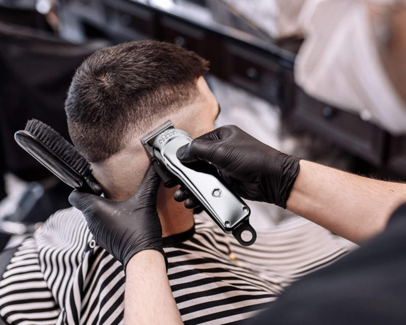 GAMMA+ | Absolute Alpha Professional Modular USB Cordless Clipper with 5 Dub Magnetic Guards