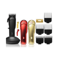 GAMMA+ | Absolute Alpha Professional Modular USB Cordless Clipper with 5 Dub Magnetic Guards