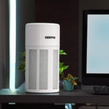GEEPAS | Air Purifier 10W Touch Control White | GAP16014