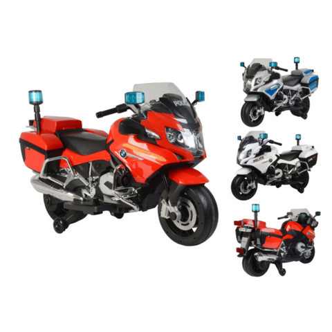 BMW Police Motor Bike W Eva Wheel for Kids 3-6Yrs 212 Assorted | GB8988