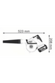 BOSCH | Professional Cordless Blower GBL 18V-120