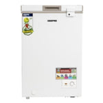 GEEPAS | Chest Freezer 120Ltr 100W White | GCF1206WAH