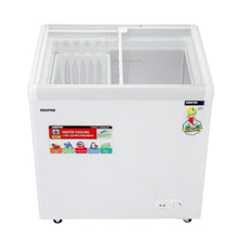 GEEPAS | 260L Sliding Glass Door Showcase Chest Freezer | GCF2622SG