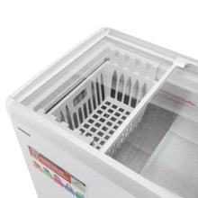 GEEPAS | 260L Sliding Glass Door Showcase Chest Freezer | GCF2622SG