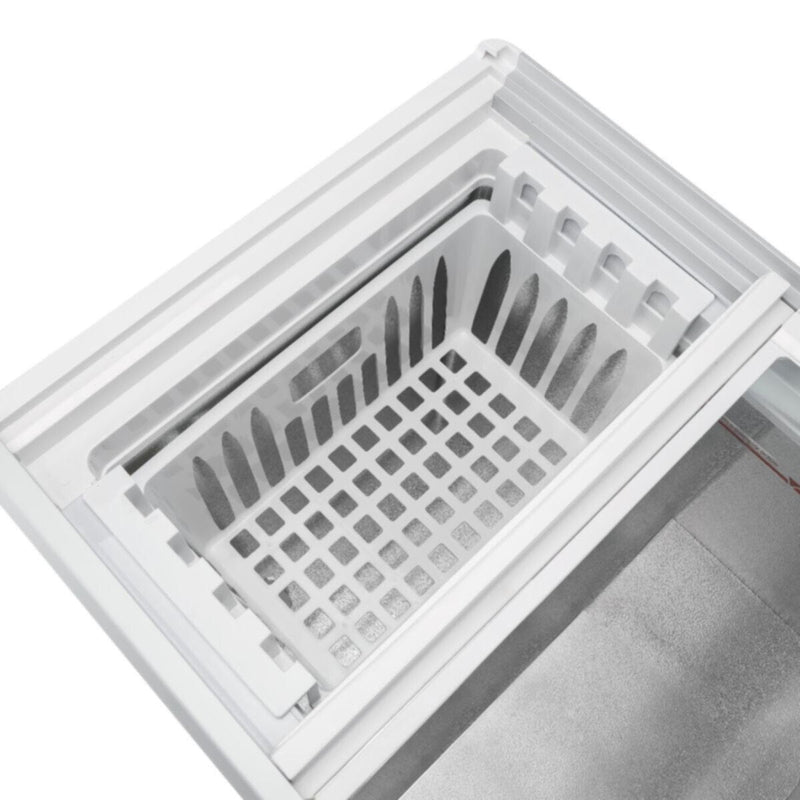 GEEPAS | Chest Showcase Freezer Storage 425Ltrs Convertible Freezer and Fridge Function | GCF4220SG