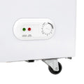 GEEPAS | Chest Showcase Freezer Storage 425Ltrs Convertible Freezer and Fridge Function | GCF4220SG
