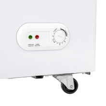 GEEPAS | Chest Showcase Freezer Storage 425Ltrs Convertible Freezer and Fridge Function | GCF4220SG